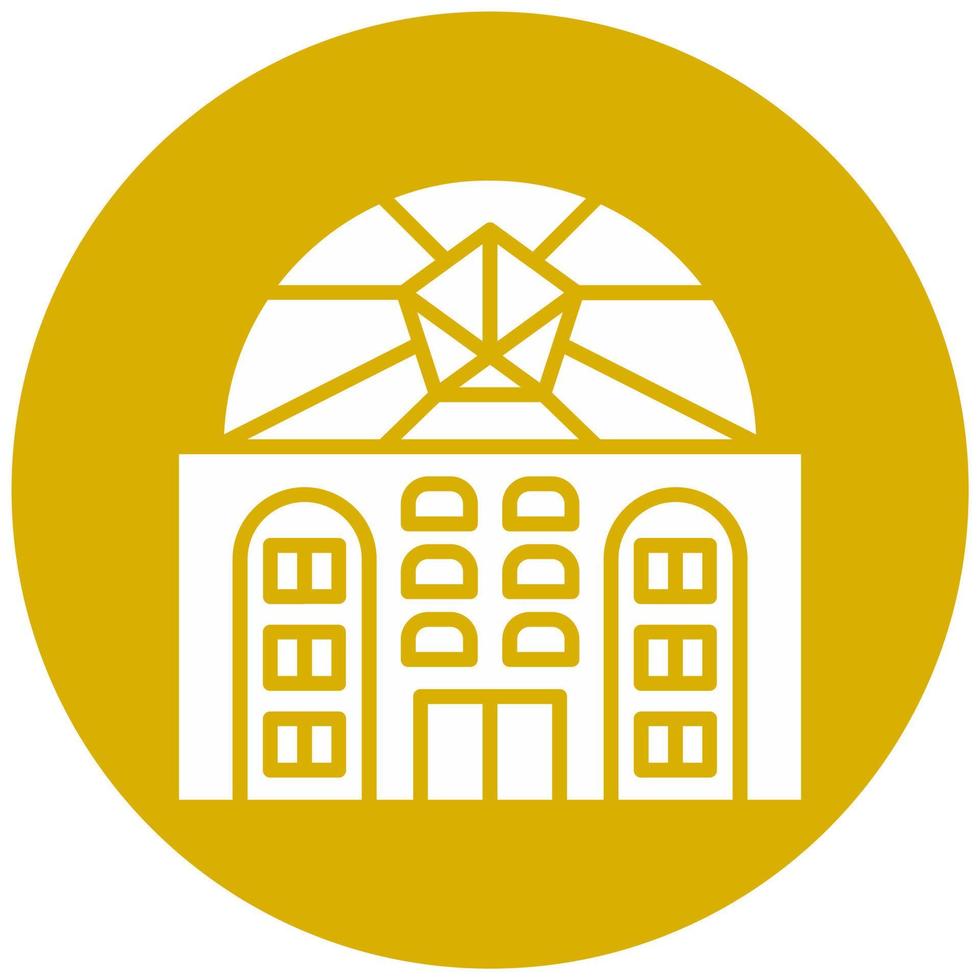 Dome Vector Icon Style