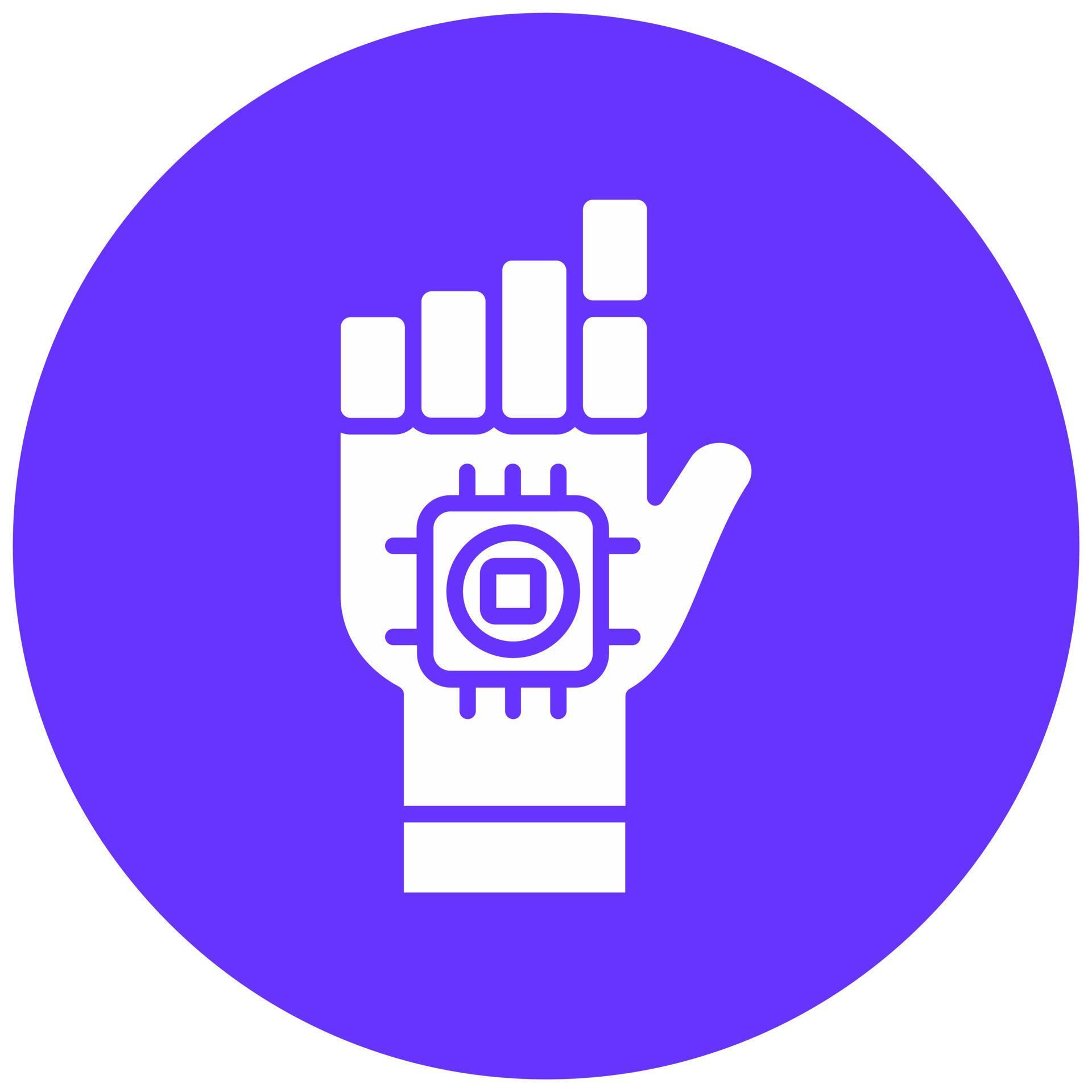 Microchip Implant Vector Icon Style 22199750 Vector Art at Vecteezy