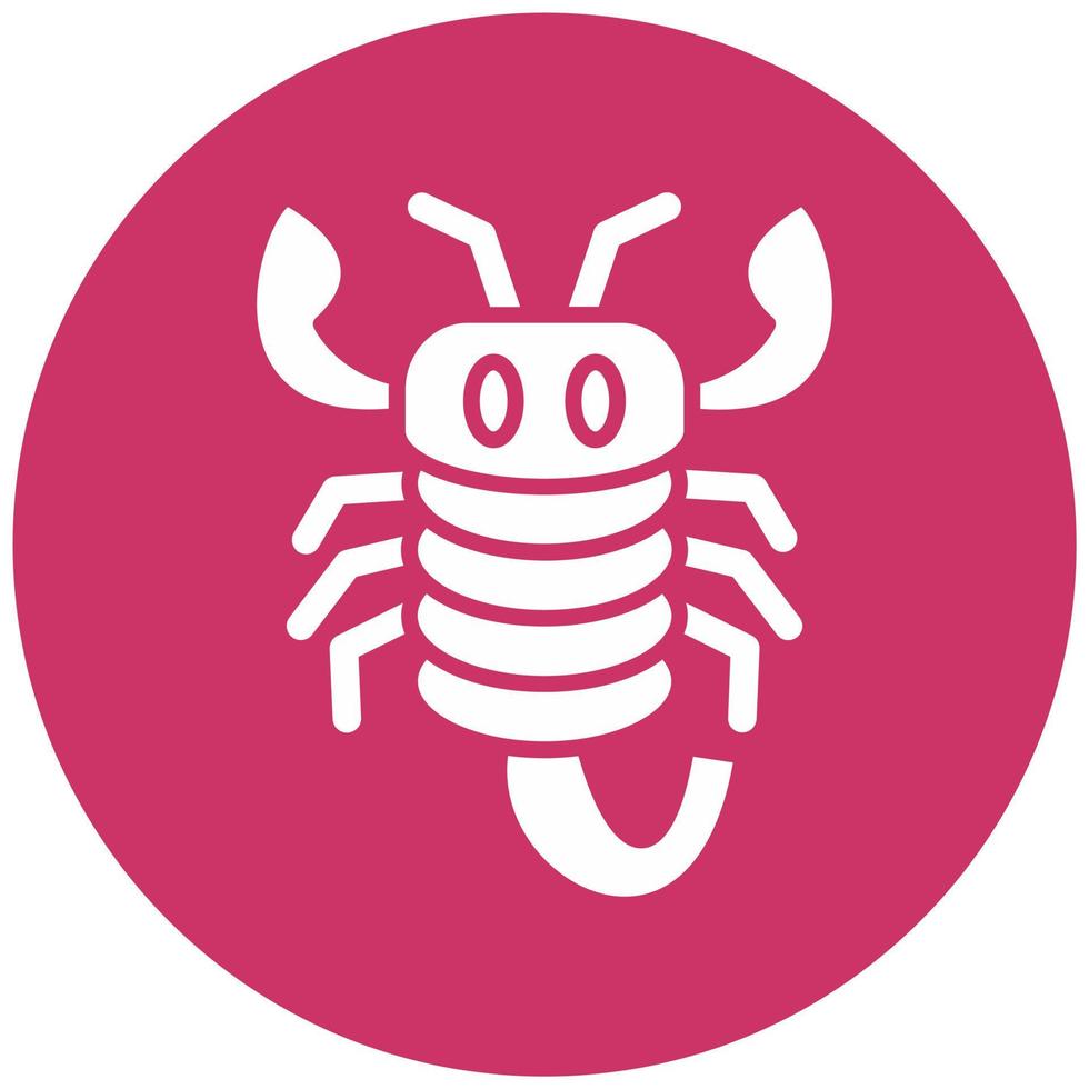 Scorpion Vector Icon Style