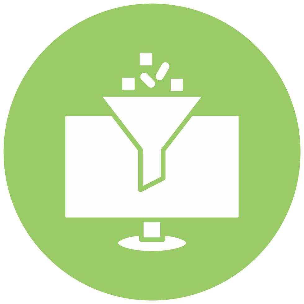 Content Curation Vector Icon Style