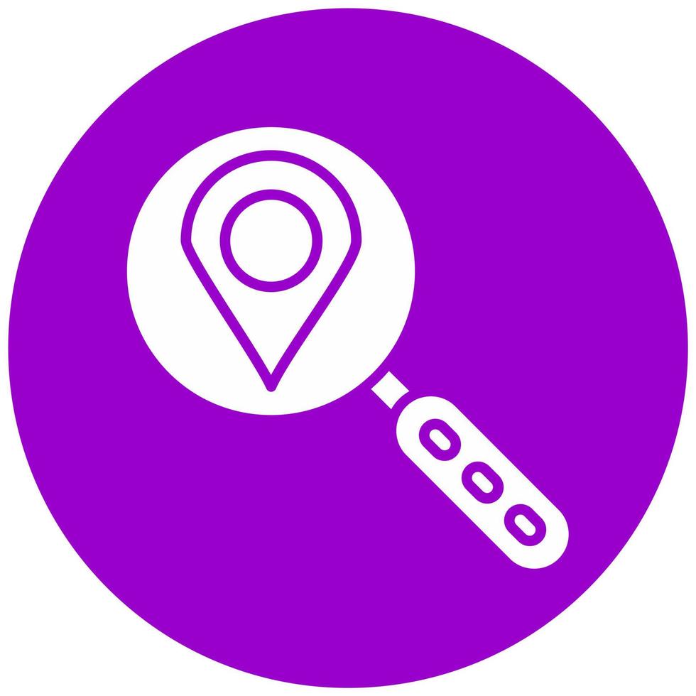 Location Finder Vector Icon Style