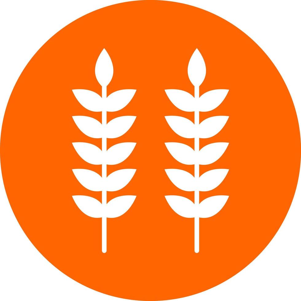 Barley Vector Icon Style