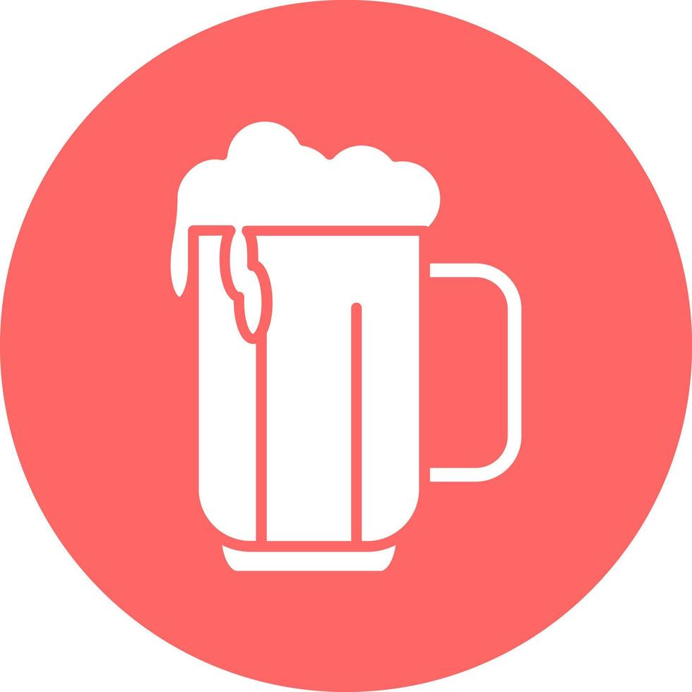 Beer Mug Vector Icon Style