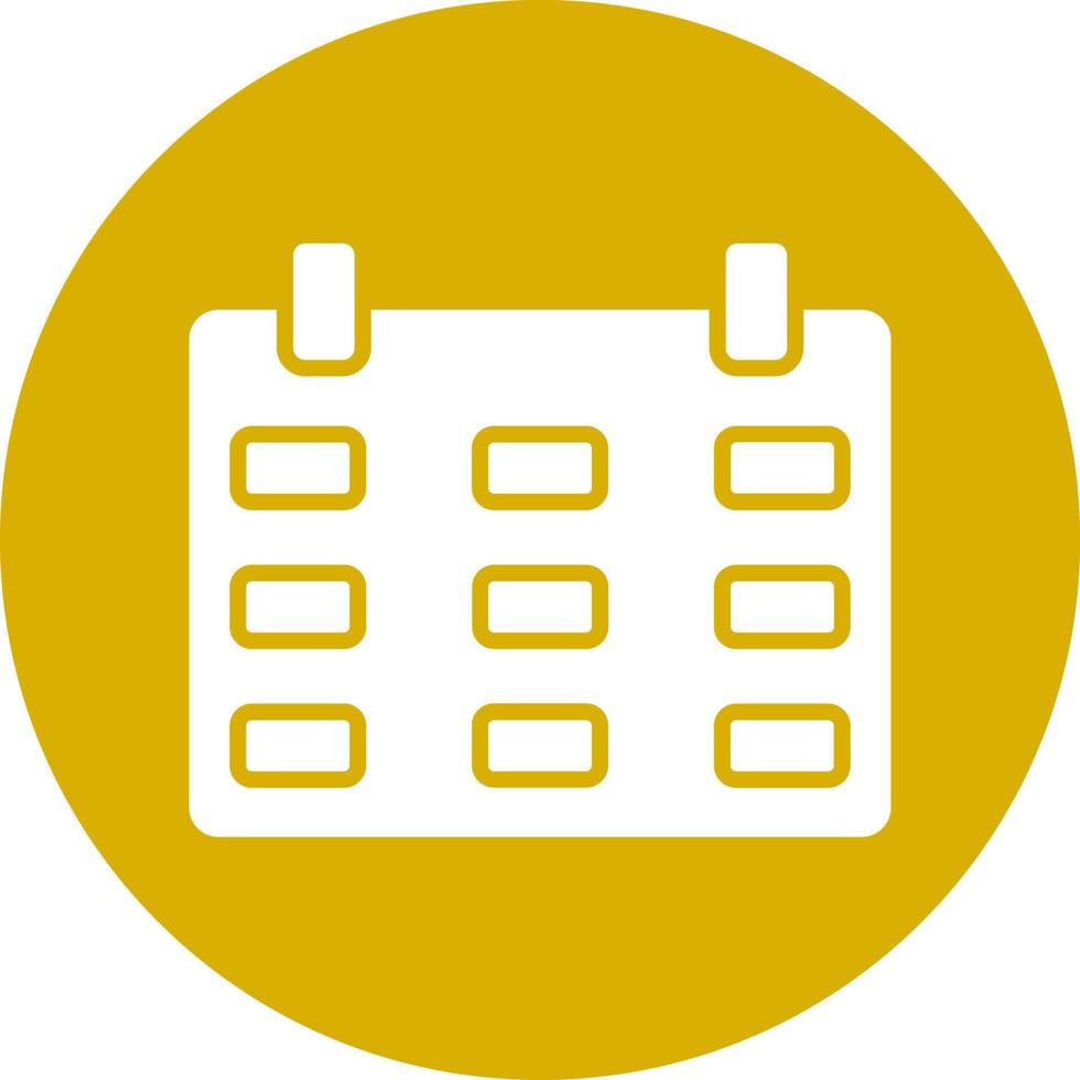 Calendar Vector Icon Style