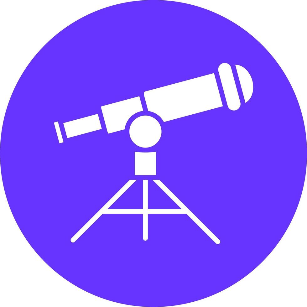 Telescope Vector Icon Style