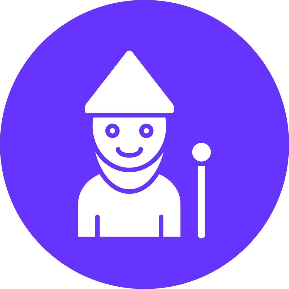 Wizard Vector Icon Style