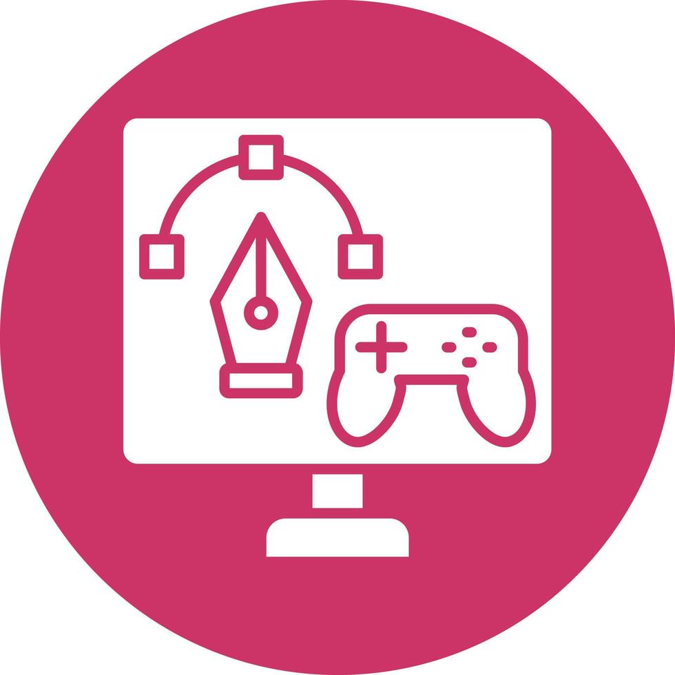 Game Design Vector Icon Style