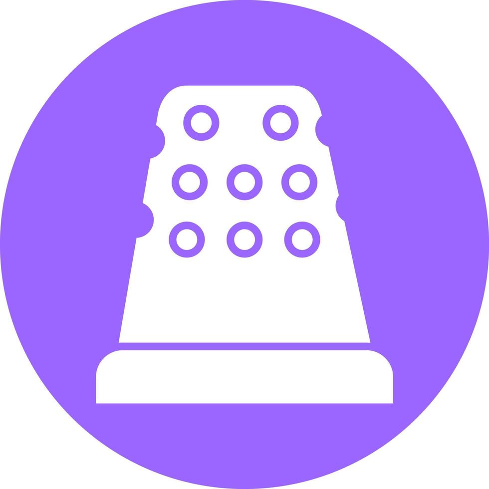 Thimble Vector Icon Style