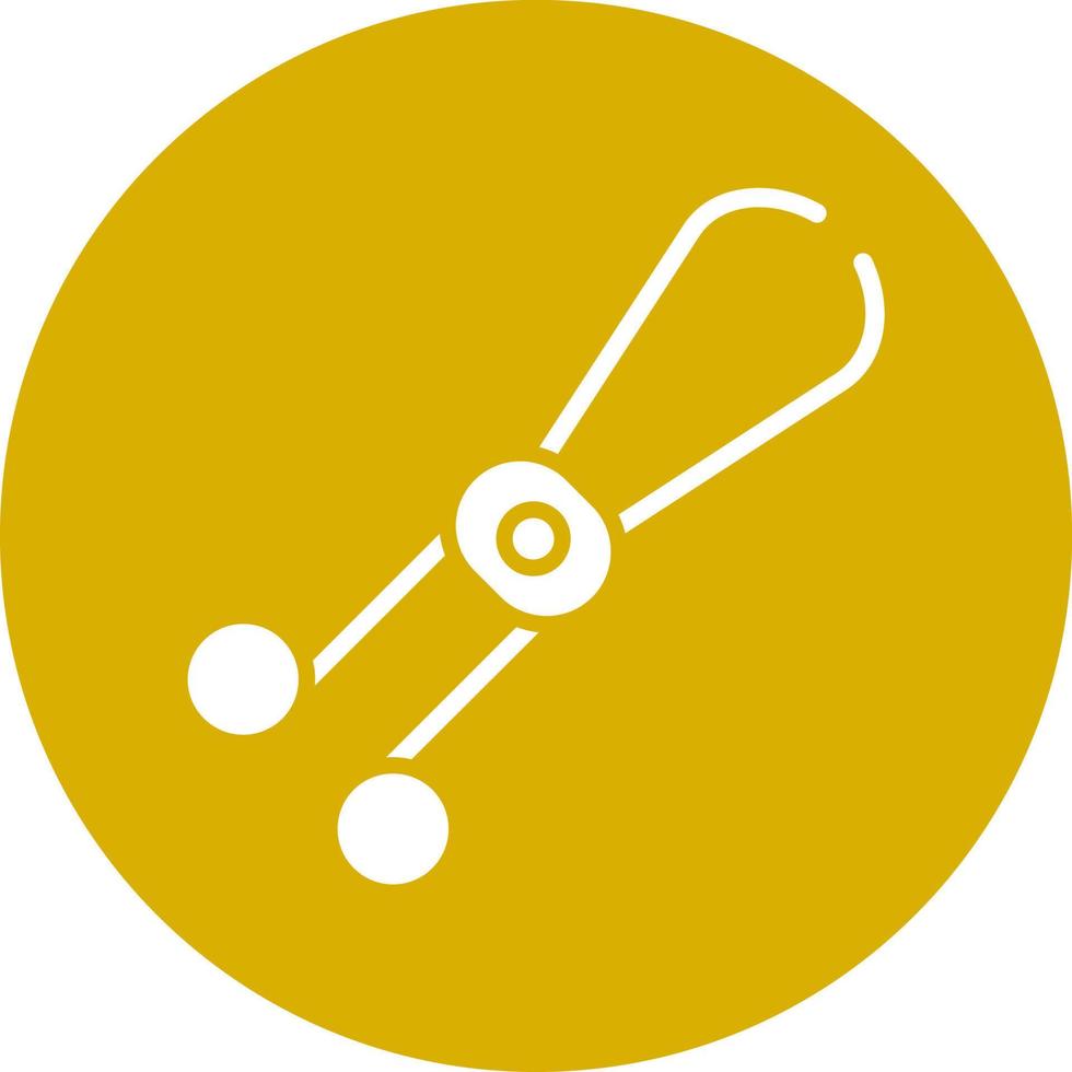 Forceps Vector Icon Style