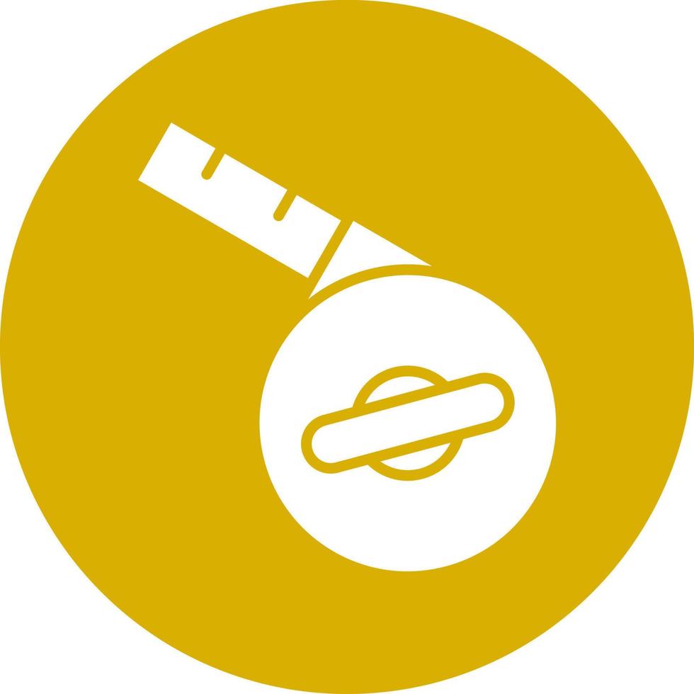 Measuring Tape Vector Icon Style