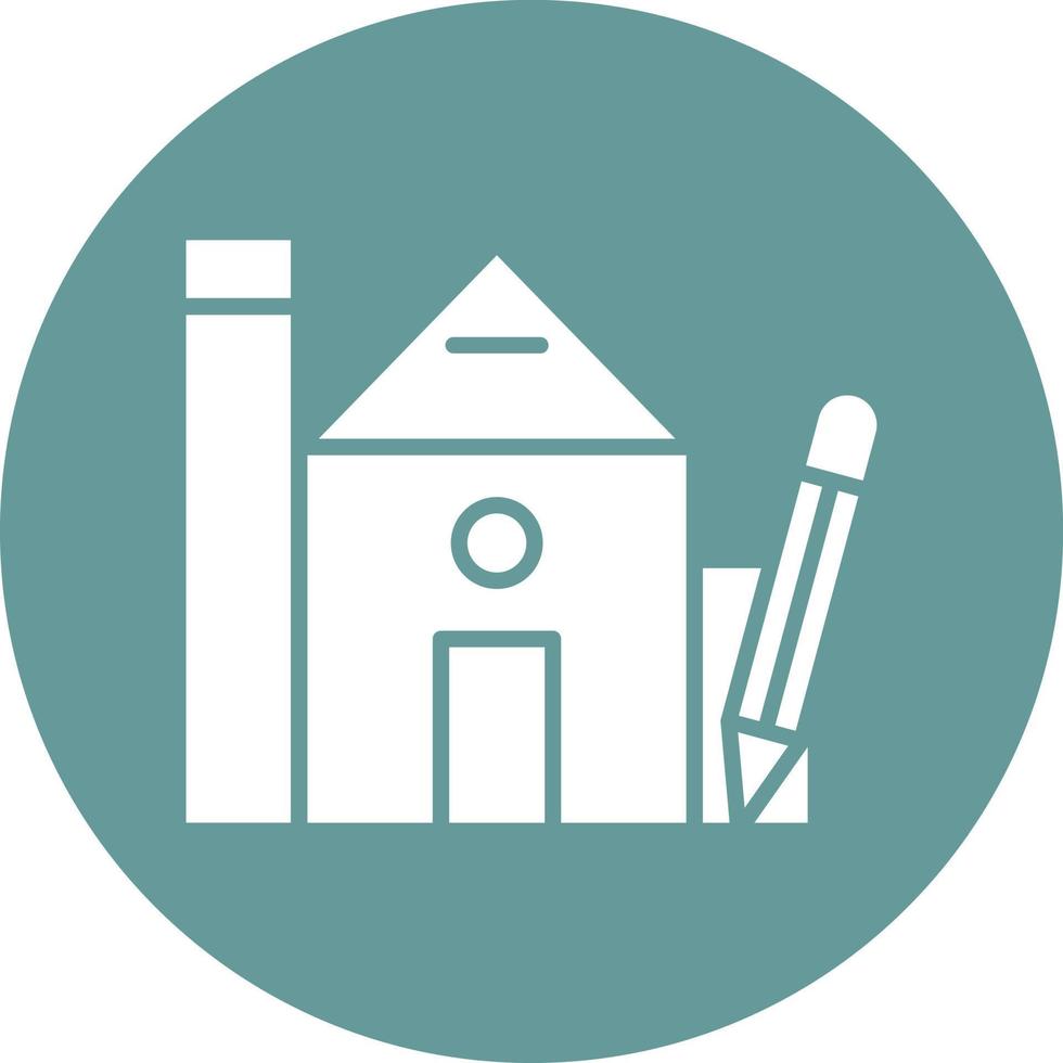 Architecture Vector Icon Style