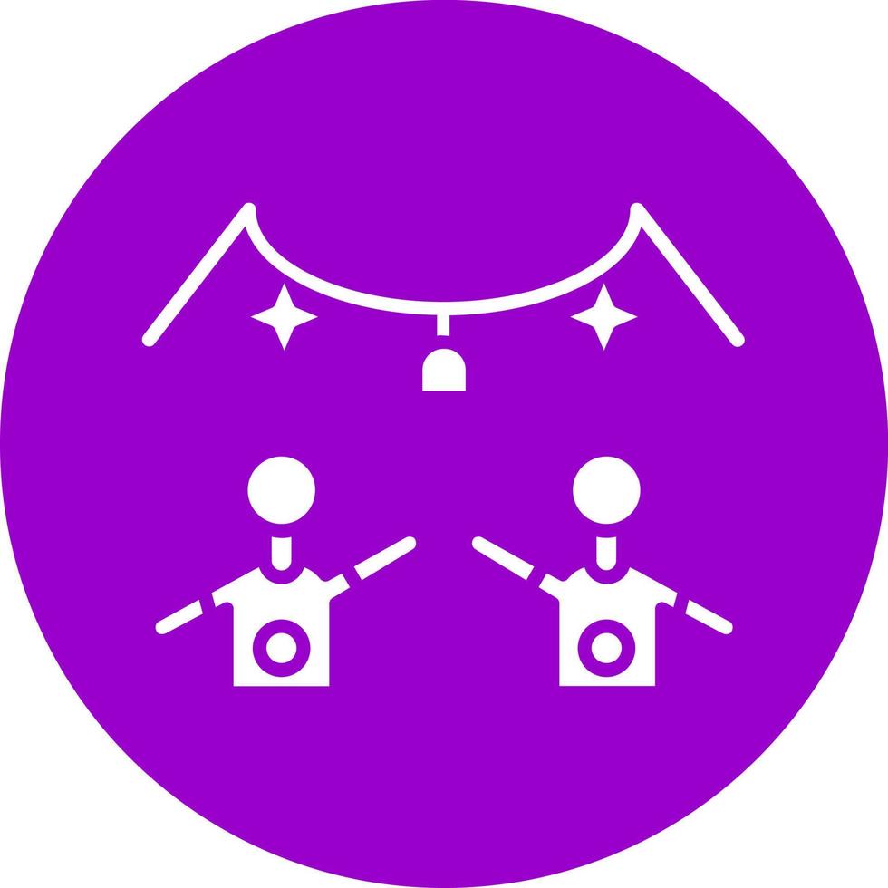 Rave Vector Icon Style