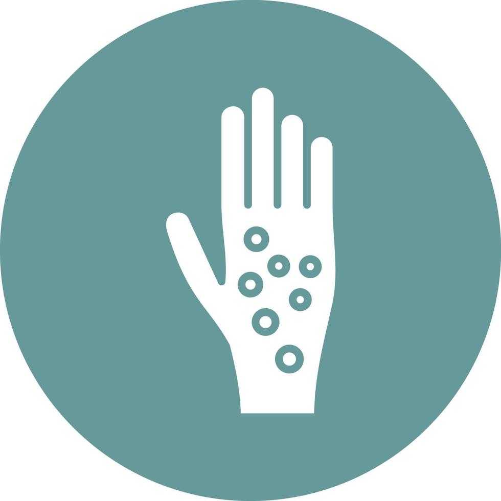Rash Vector Icon Style