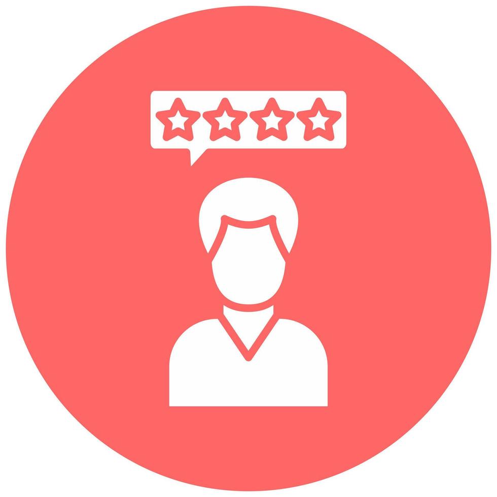 Reviews Vector Icon Style