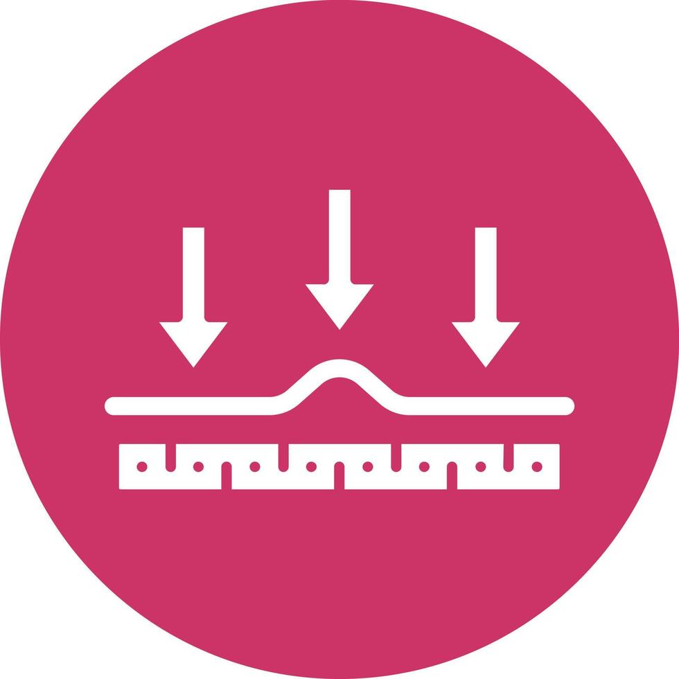 Fabric Wrinkles Vector Icon Style