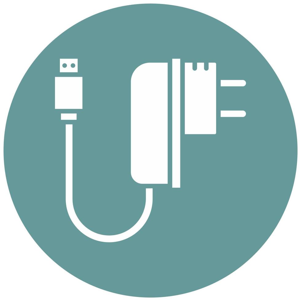 Charger Vector Icon Style