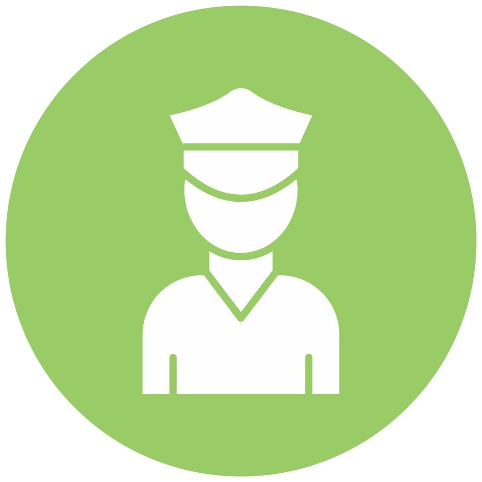 Gate Keeper Vector Icon Style