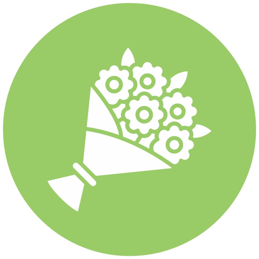 Bouquet Vector Icon Style
