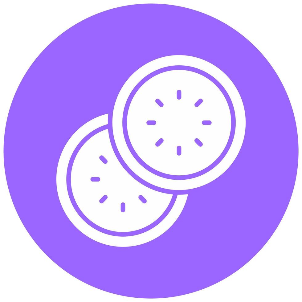 Pepino vector icono estilo