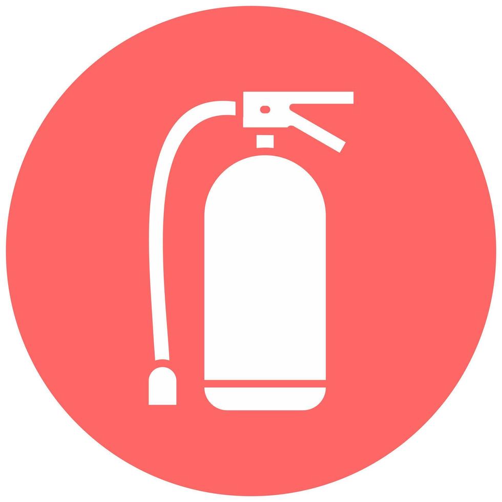 Fire Extinguisher Vector Icon Style