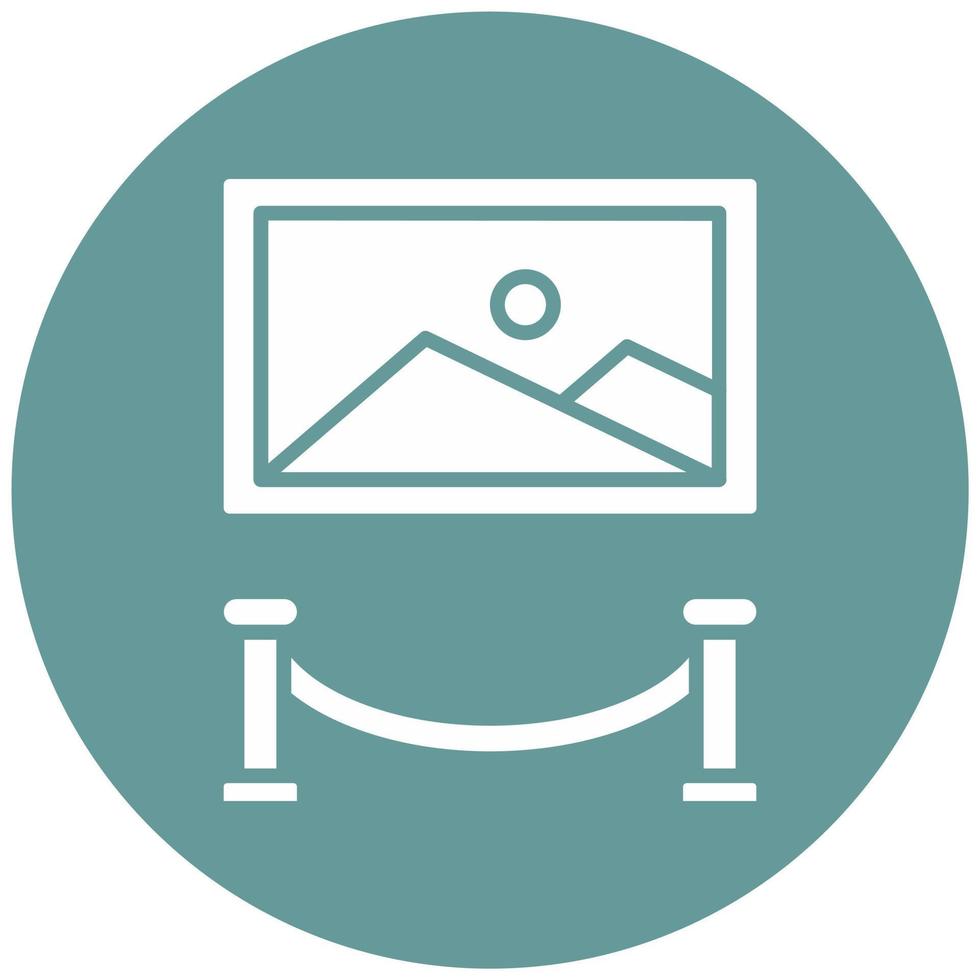 Exhibition Vector Icon Style