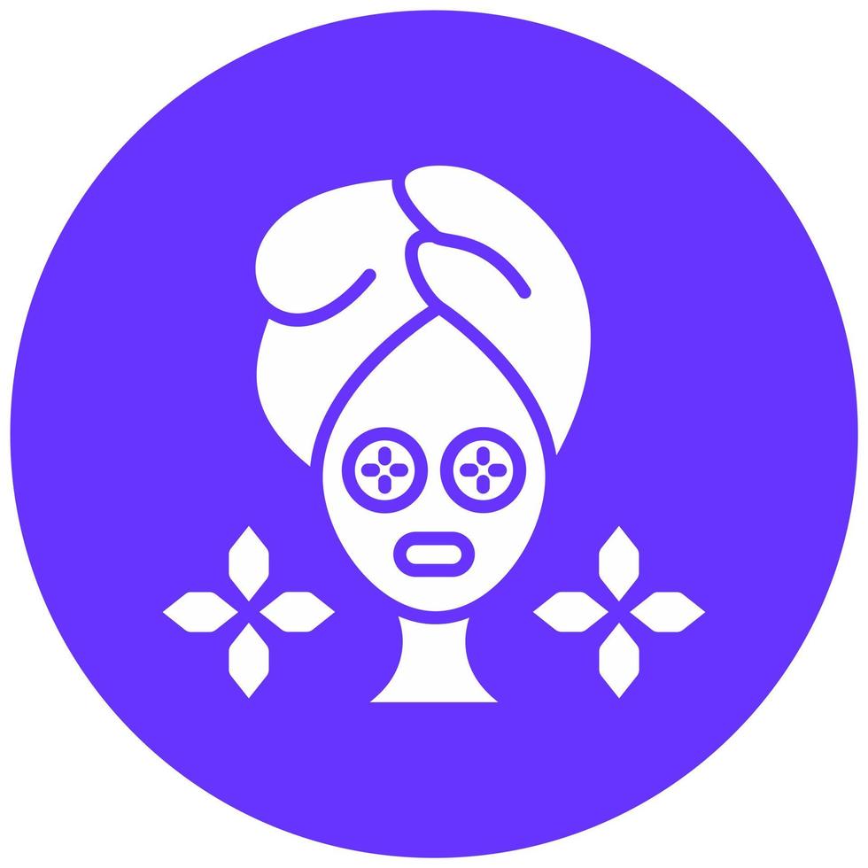 Spa Eye Treatment Vector Icon Style