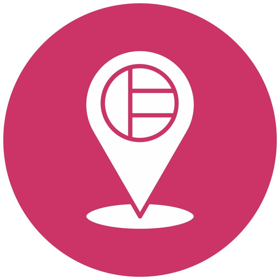 Dubai Location Vector Icon Style