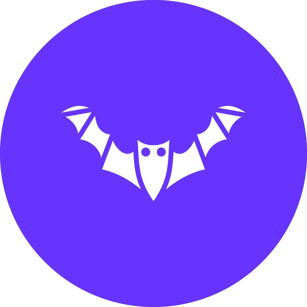 Bat Vector Icon Style
