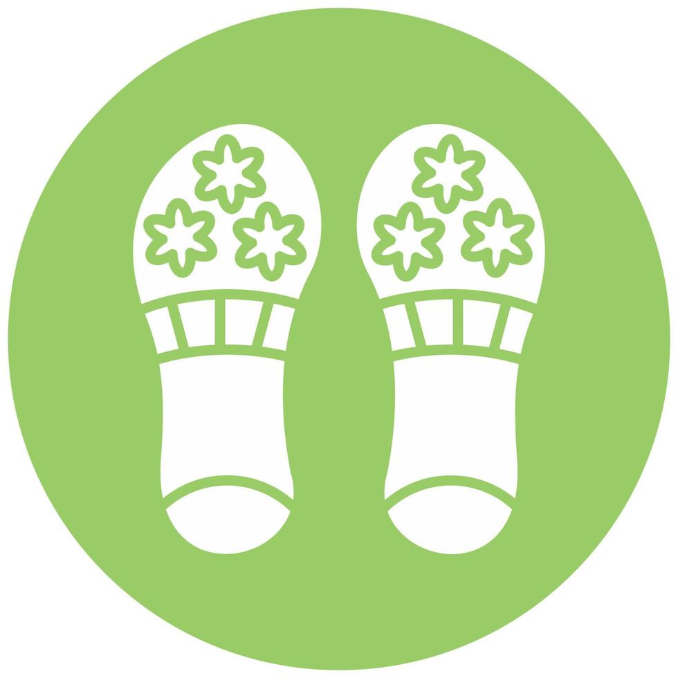 Slippers Vector Icon Style