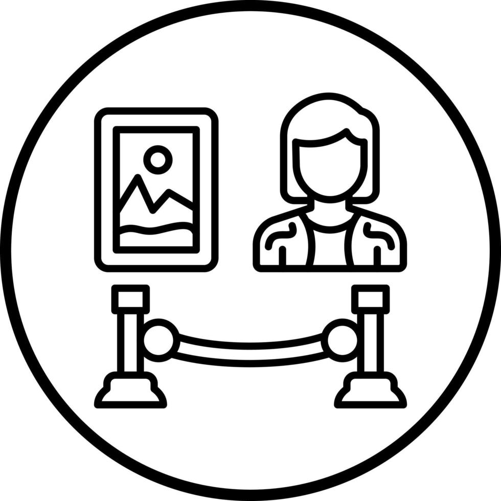Exhibition Designer Woma Vector Icon Style