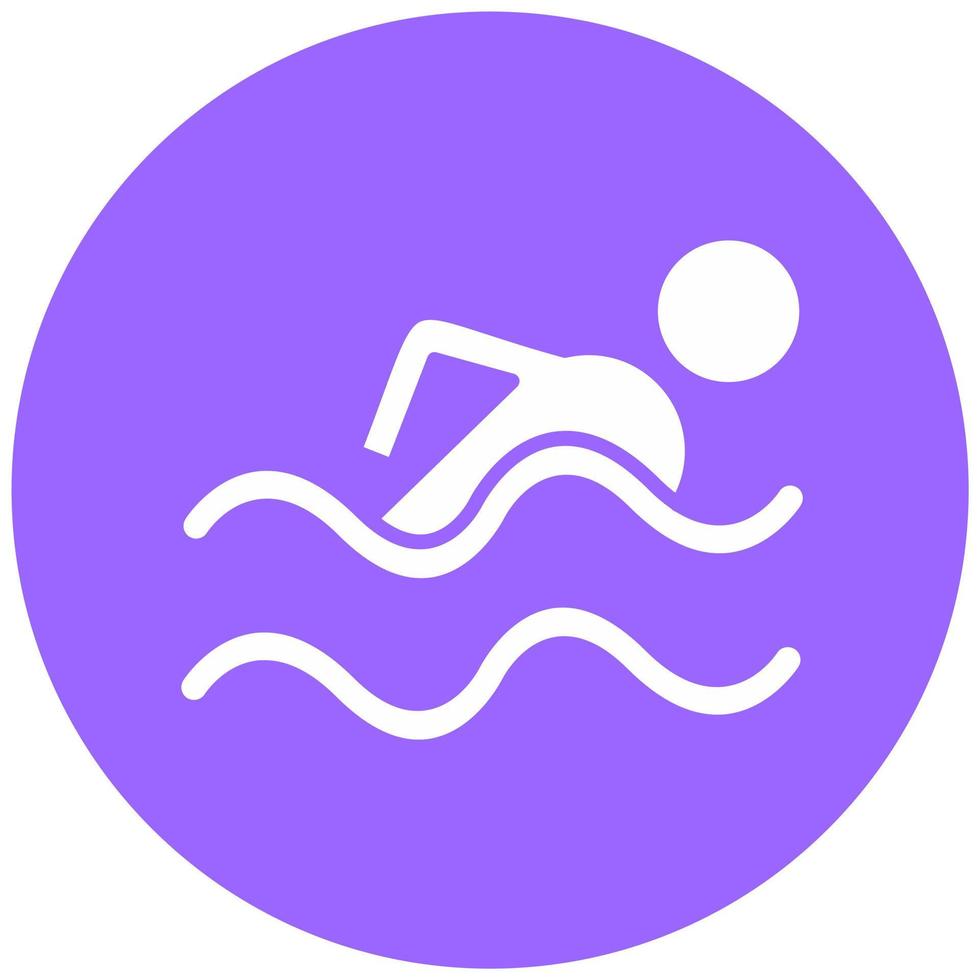 Swimming Pool Vector Icon Style