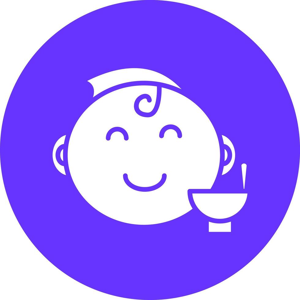 Baby Food Vector Icon Style