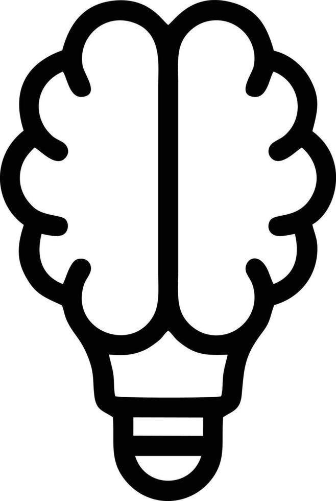 Idea solution icon symbol vector image. Illustration of the creative innovation concept design. EPS 10