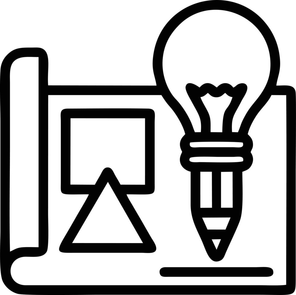 Idea solution icon symbol vector image. Illustration of the creative innovation concept design. EPS 10