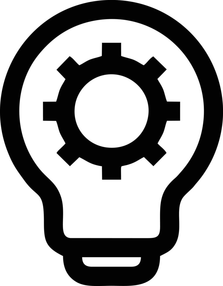 Idea solution icon symbol vector image. Illustration of the creative innovation concept design. EPS 10