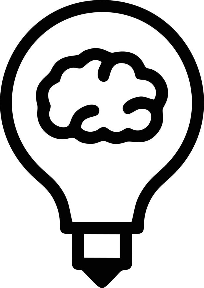 Idea solution icon symbol vector image. Illustration of the creative innovation concept design. EPS 10