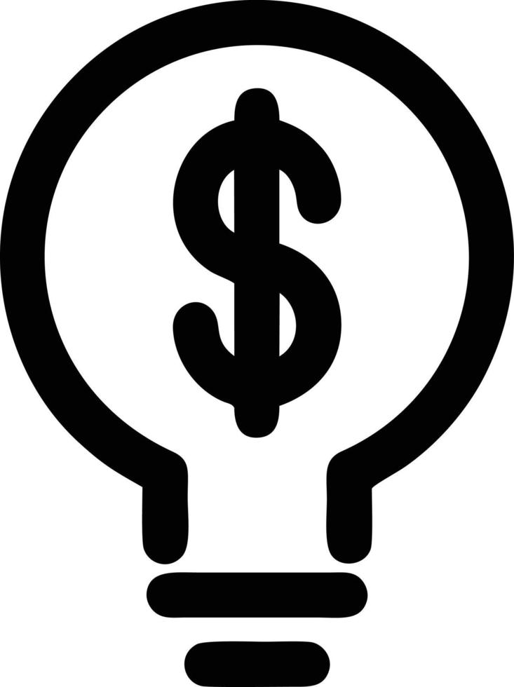 Idea solution icon symbol vector image. Illustration of the creative innovation concept design. EPS 10