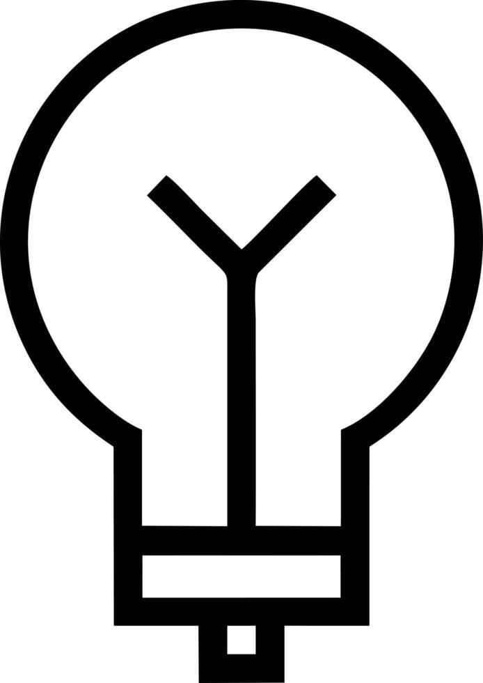 Idea solution icon symbol vector image. Illustration of the creative innovation concept design. EPS 10
