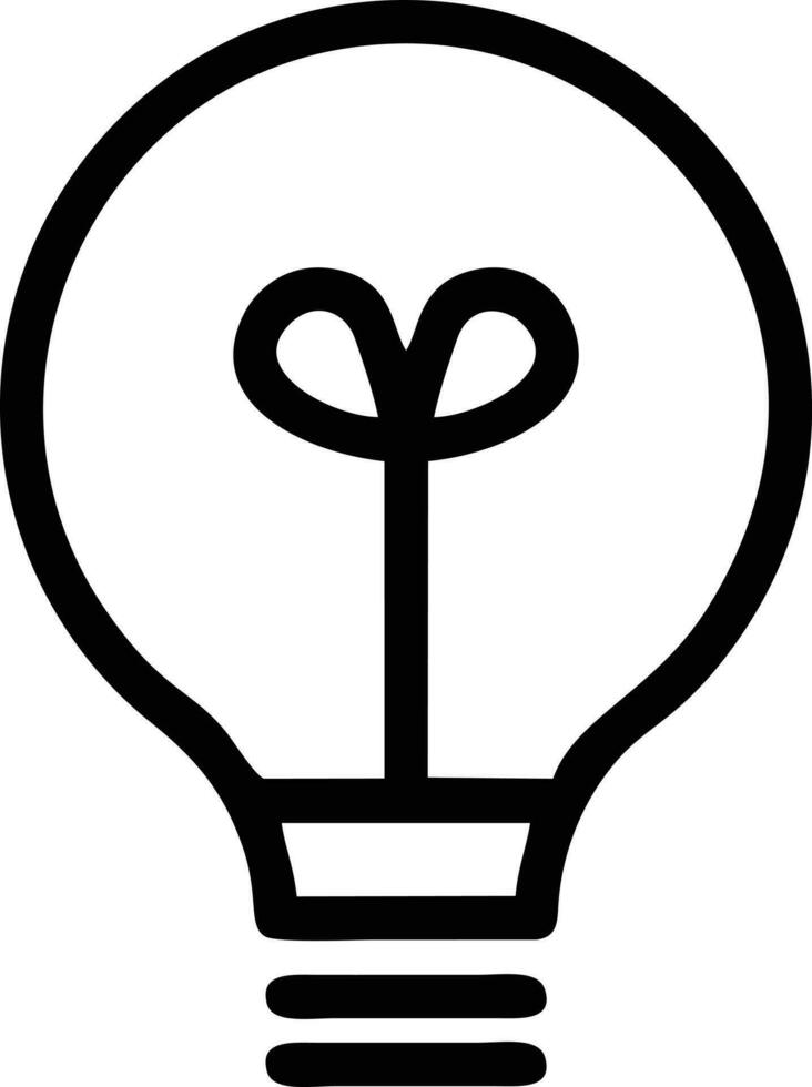 Idea solution icon symbol vector image. Illustration of the creative innovation concept design. EPS 10