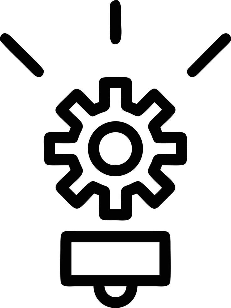 Idea solution icon symbol vector image. Illustration of the creative innovation concept design. EPS 10