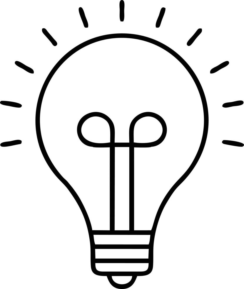 Idea solution icon symbol vector image. Illustration of the creative innovation concept design. EPS 10