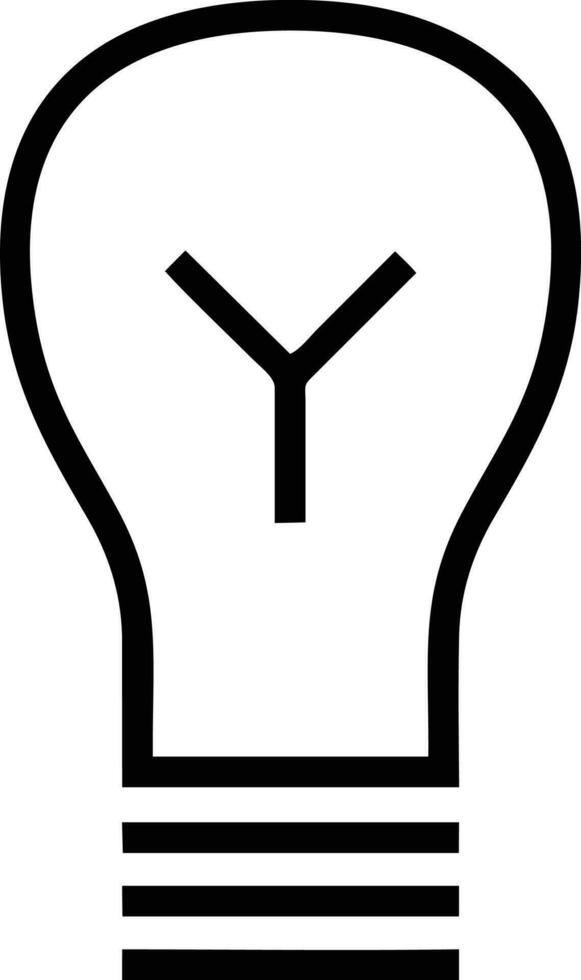 Idea solution icon symbol vector image. Illustration of the creative innovation concept design. EPS 10