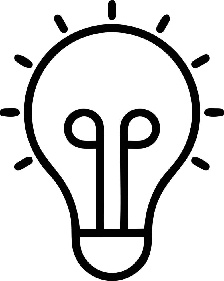 Idea solution icon symbol vector image. Illustration of the creative innovation concept design. EPS 10