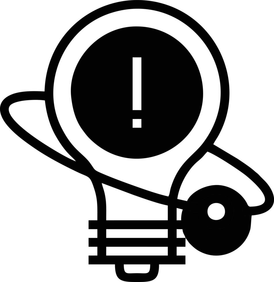Idea solution icon symbol vector image. Illustration of the creative innovation concept design. EPS 10