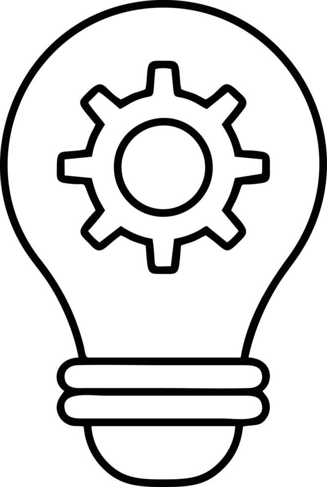 Idea solution icon symbol vector image. Illustration of the creative innovation concept design. EPS 10
