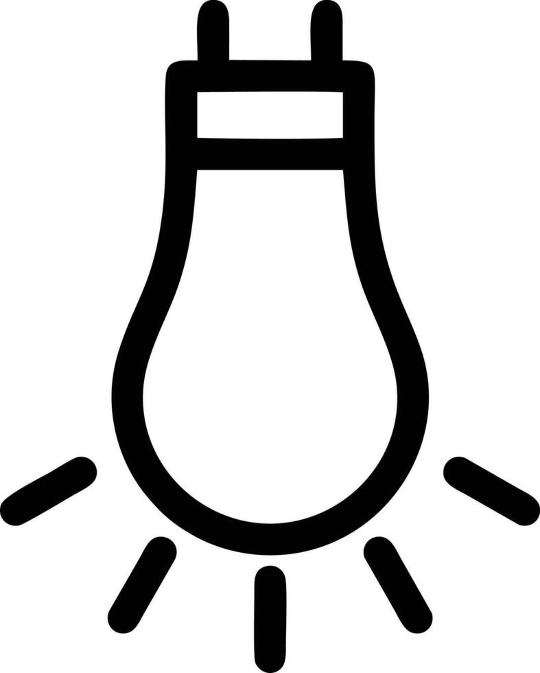 Idea solution icon symbol vector image. Illustration of the creative innovation concept design. EPS 10