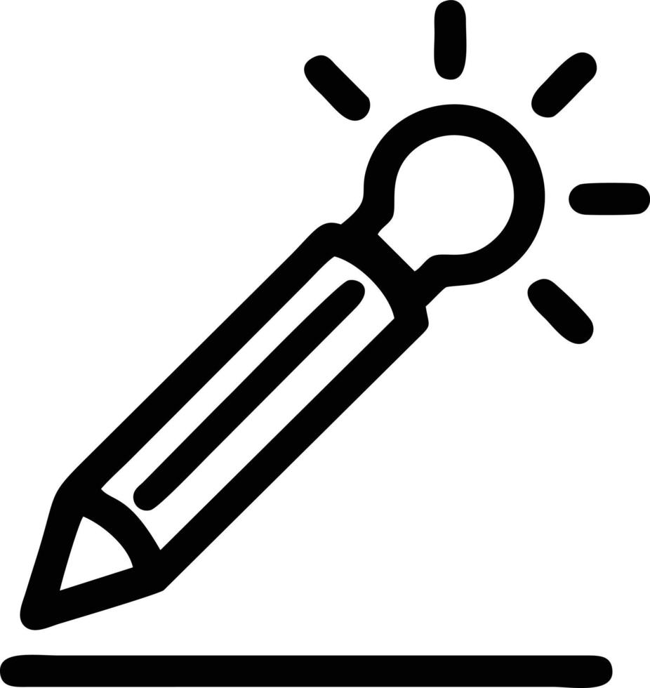 Idea solution icon symbol vector image. Illustration of the creative innovation concept design. EPS 10