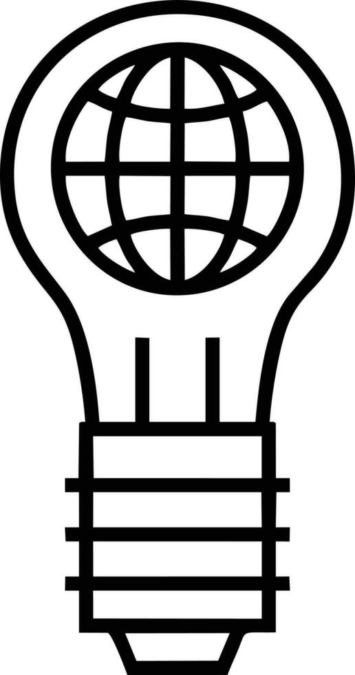 Idea solution icon symbol vector image. Illustration of the creative innovation concept design. EPS 10