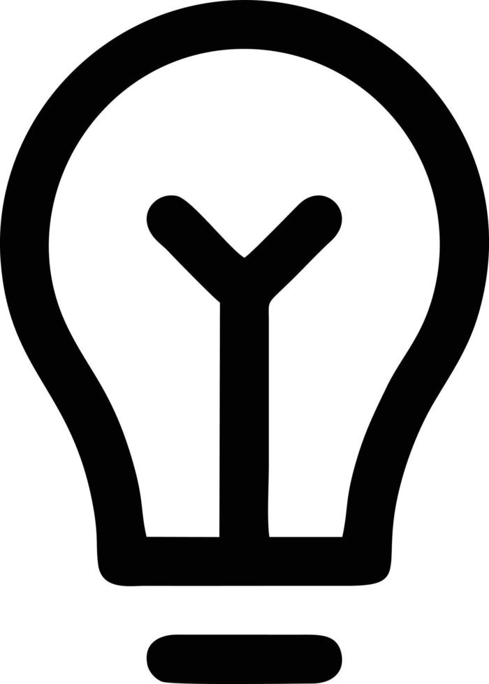 Idea solution icon symbol vector image. Illustration of the creative innovation concept design. EPS 10