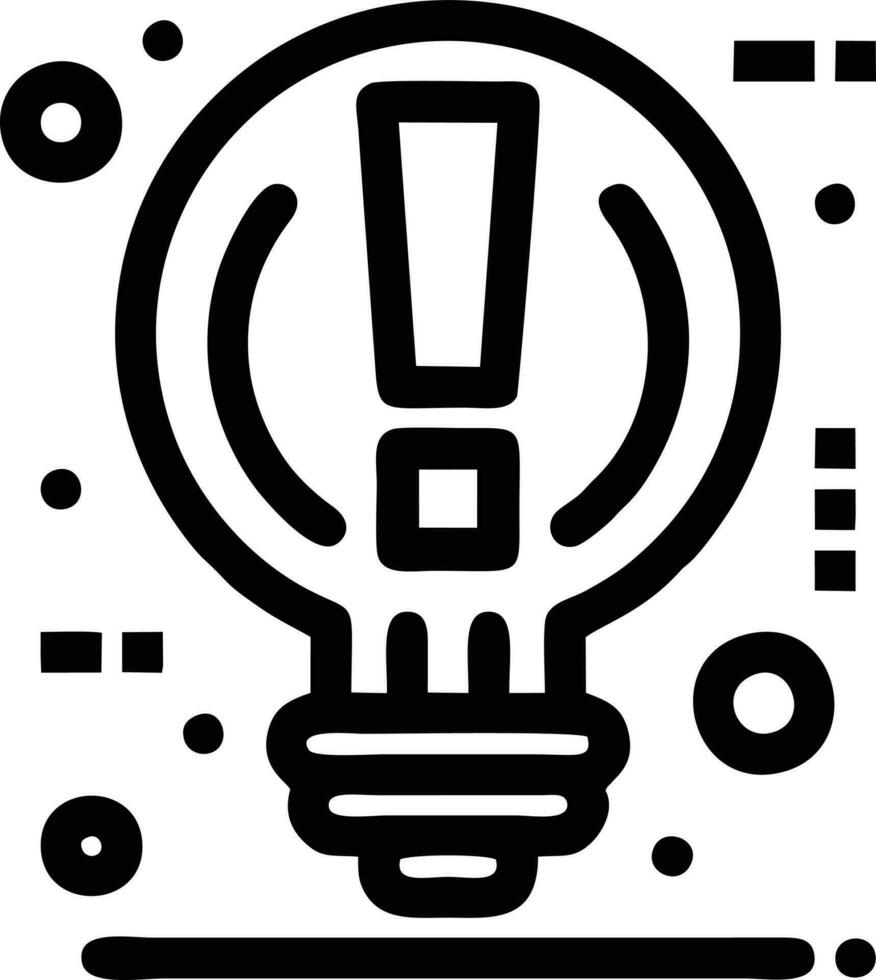 Idea solution icon symbol vector image. Illustration of the creative innovation concept design. EPS 10